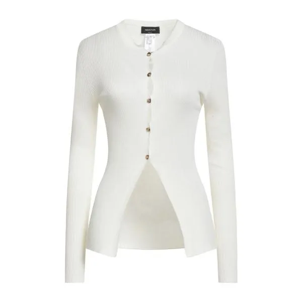 FABIANA FILIPPI ファビアナ フィリッピ カーディガン アウター レディース Cardigans White