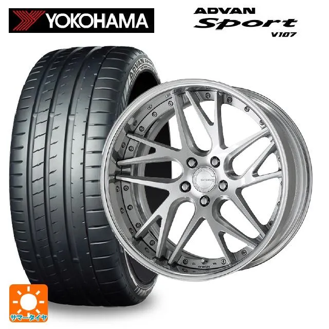トヨタ アルファード(40系)用 245/35R21 96Y XL ヨコハマ アドバンスポーツ V107 正規品 グノーシス CVX