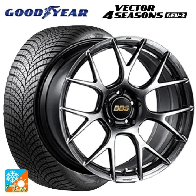 トヨタ ハリアー(80系)用 225/55R19 99V グッドイヤー ベクター4シーズンズ ジェン3 RE-V7