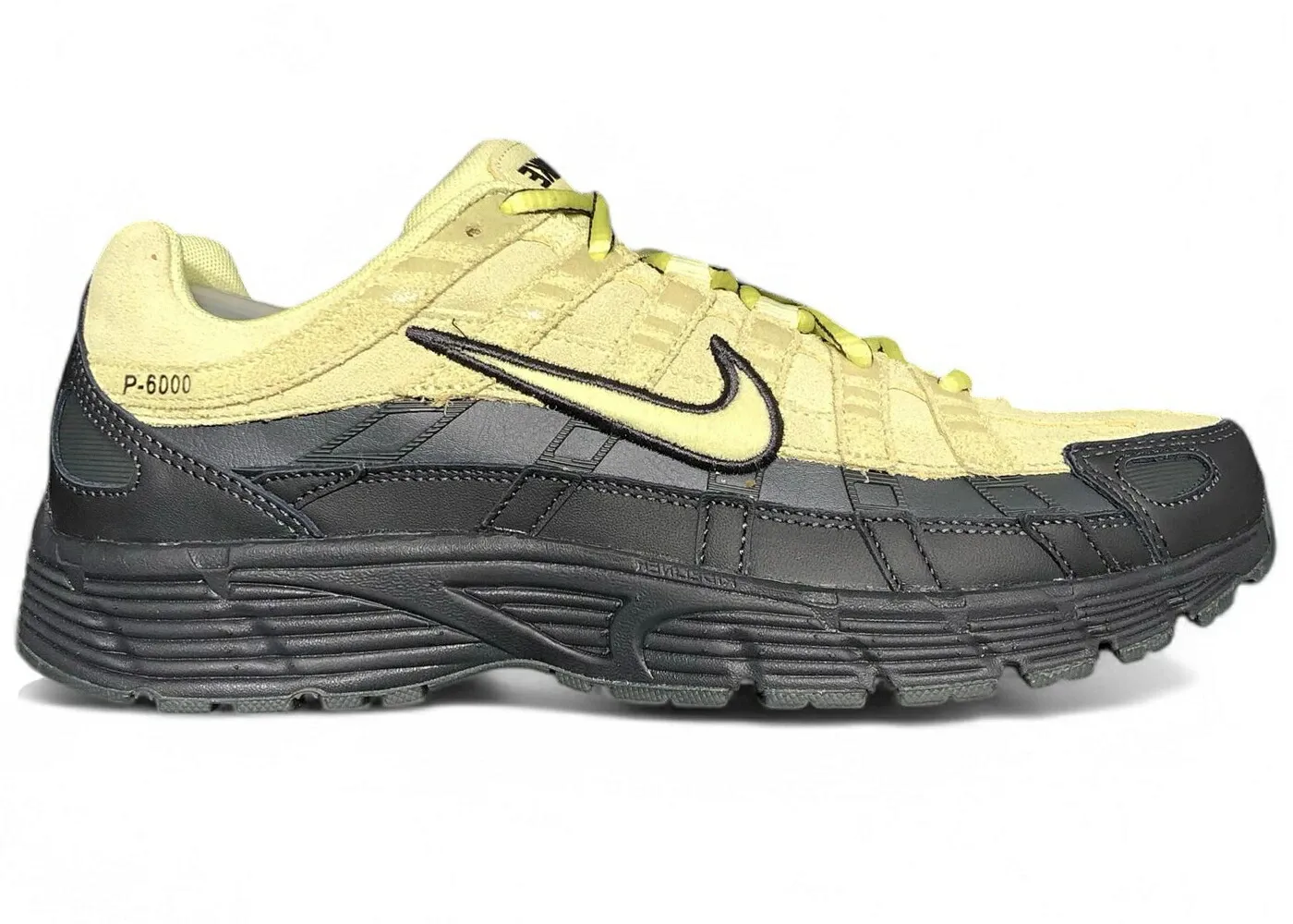 ナイキ プレミアム 灰色 グレー スニーカー メンズ NIKE P-6000 PREMIUM LIMELIGHT DARK SMOKE GREY / LIMELIGHT LIMELIGHT DARK SMOKE