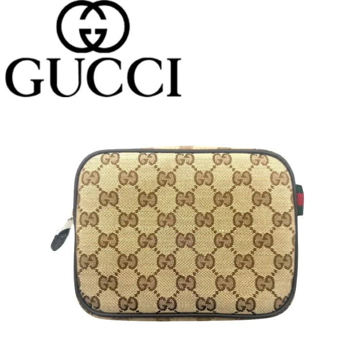 【未使用品】GUCCI グッチ  GGキャンバス  ベージュ  ミニバッグ  834268