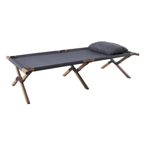 東谷 / フォールディングベッド (ライトブラウン) (W196×D75×H42(収納時:95×25×25cm)) (送料無料[北海道・沖縄送料別])