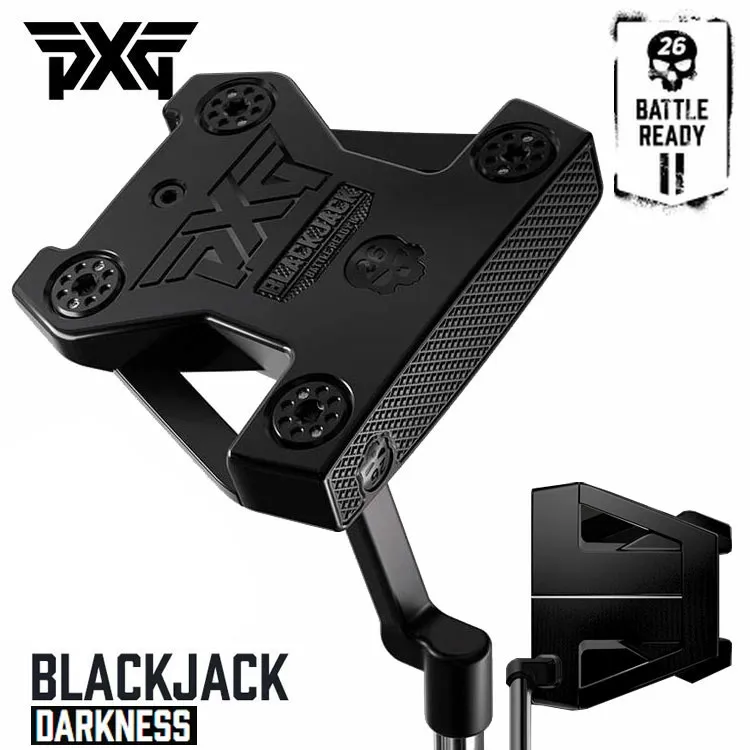 PXG バトルレディ2 ダークネスBATTLE READY2 DARKNESSブラックジャック パターBLACKJACK PUTTER