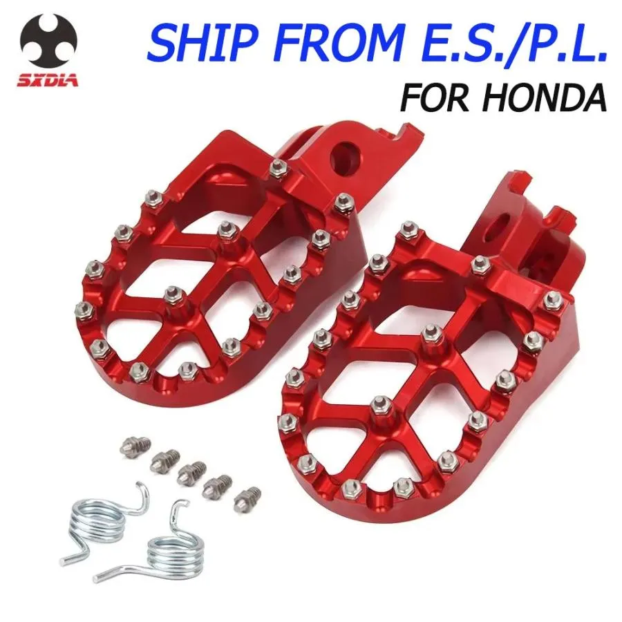【並行輸入品】ホンダ cr125 cr250 crf 150r 250r 250x 250rx 250rx 250rx 450r 450rx 1100l カワサキkx250f kx250x kx450f kkx450r用 フットレストペダル
