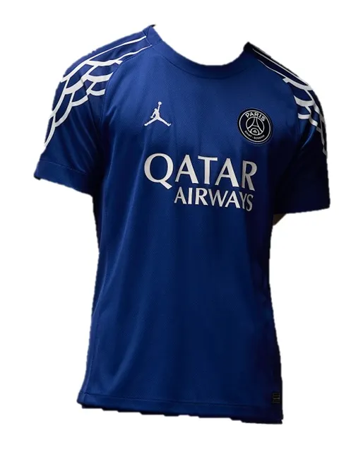 キッズ ジョーダン1 40周年モデル ナイキ 2024-25 nike-HJ0921-493 パリ サンジェルマン PSG スタジアム 4TH ゲーム シャツ ユニホーム ユニフォーム ジュニア キッズ