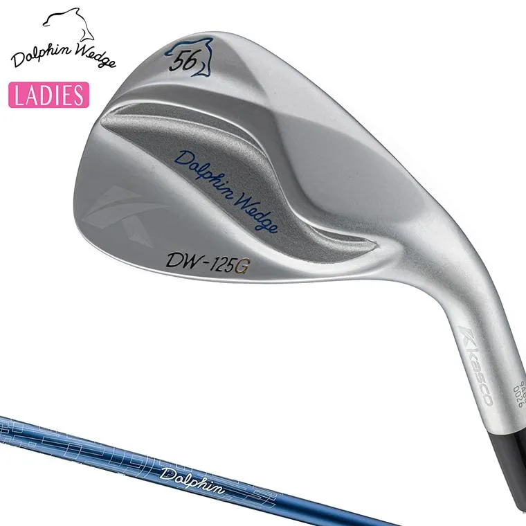 KASCO キャスコ 正規品 DOLPHIN WEDGE DW-125G for LADIES ドルフィン ウェッジ レディス ( セミグースネック ) Dolphin DP-231Lカーボンシャフト 2025モデル