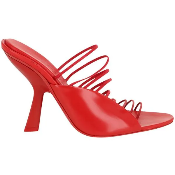 Ferragamo フェラガモ レディース スニーカー Ferragamo Altaire X5 Heel Sandals Red (Women's) 【サイズ US_7(24.0cm)】