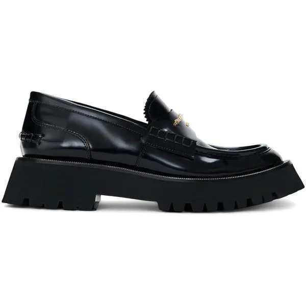 Alexander Wang アレキサンダーワン レディース スニーカー Alexander Wang Carter Mid-Heel Lug Loafers Black (Women's) 【サイズ EU_37(22.0cm)】