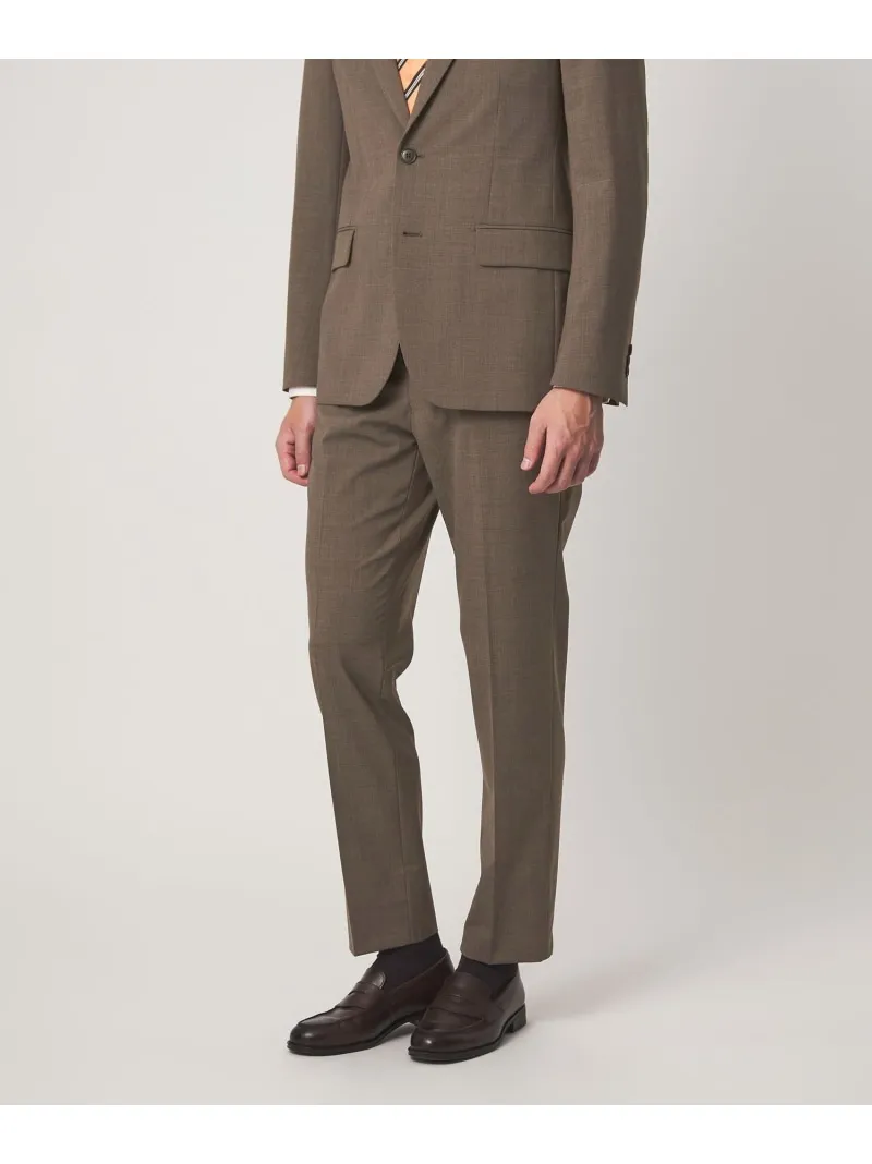 A+ TWPU チドリ スリム セットアップ パンツ スラックス -ウォッシャブル・ストレッチ・ウエストアジャスター- UNITED ARROWS green label relaxing ユナイテッドアローズ グリーンレーベルリラクシング スーツ・フォーマル スーツパンツ ブラ【送料無料】[ Fashion]