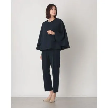 ヒューマンセカンドオケージョン Human 2nd Occasion テントラインジップジャケットパンツスーツ （ネイビー）