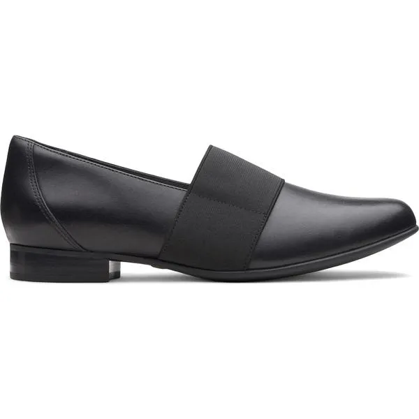 Clarks クラークス レディース スニーカー Clarks Un Blush Lo Black Leather (Women's) 【サイズ US_W_10.5】