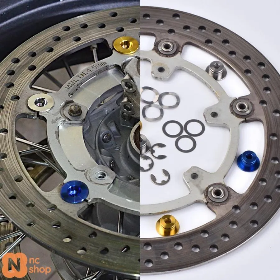 【並行輸入品】ブレーキディスク用フローティングボビン サークリップ ホンダ CBR600RR CBR1000RR 2004-2018 CB500X CBR500R 2013-18