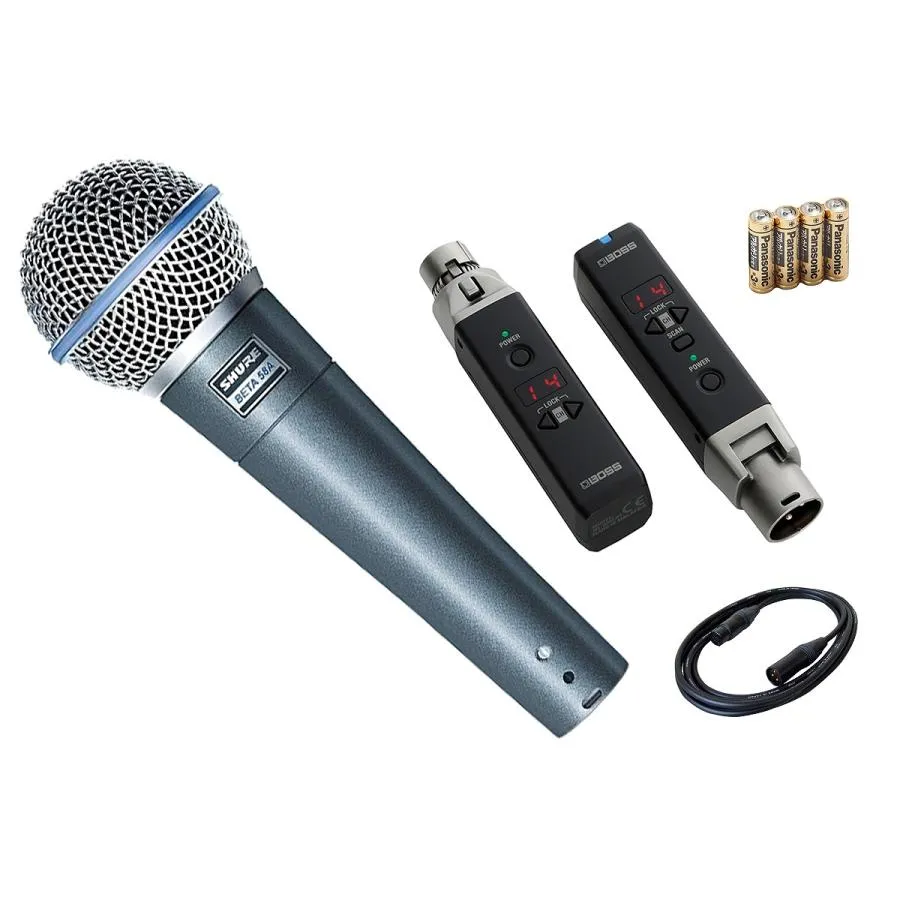 BOSS ボス / WL-30XLR(BETA58A セット)ワイヤレス・システム(マイクケーブル＆単三アルカリ電池付き)(YRK)