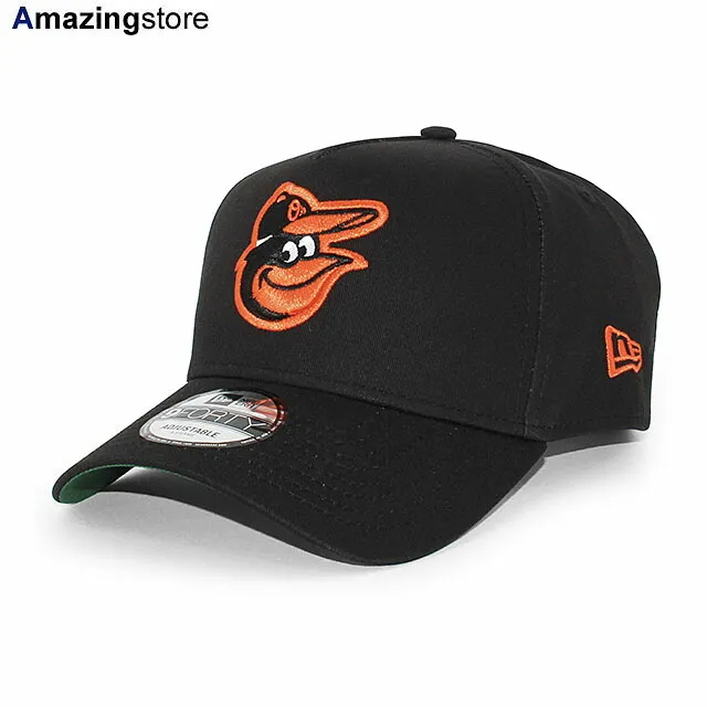 ニューエラ キャップ 9FORTY スナップバック ボルチモア オリオールズ MLB A-FRAME SNAPBACK CAP BLACK NEW ERA BALTIMORE ORIOLES 帽子 メンズ レディース 940AF エーフレーム ブラック /BLK 26_4RE_0406