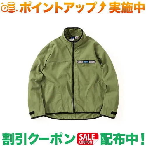 クーポン配布中★(カブー)KAVU メンズ フルジップスローシャツ フェーン S