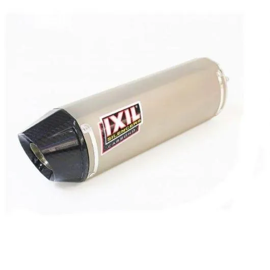 マッドマックス IX-OY9053VTI IXIL(イクシル) スリップオンマフラー 393mm チタン VTI オーバル 130×100mm YZF600 R-6 '03-'08