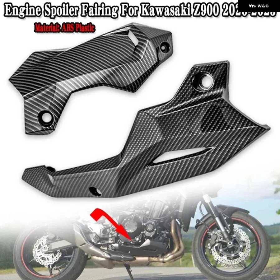 並行輸入品 Z900 オートバイ エンジン アンダーパンスポイラー パネル フレーム カバー カウル フェアリング カワサキ 2020-2024