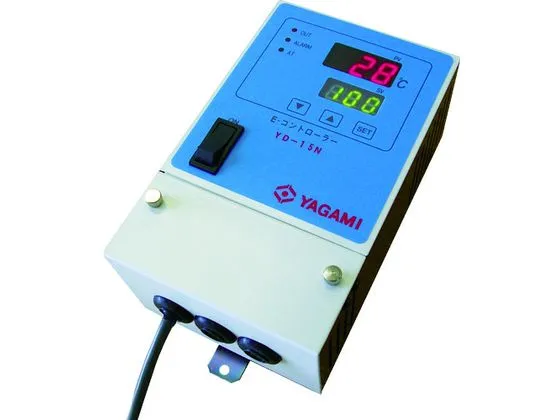 【レビュー投稿で100円OFFクーポン】【お取り寄せ】ヤガミ デジタル温度調節器 YD-15N 温度調整器 制御 コントロール機器