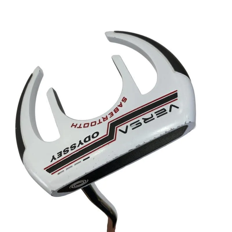 オデッセイ VERSA SABERTOOTH ホワイト 34インチ パター PT フレックスその他