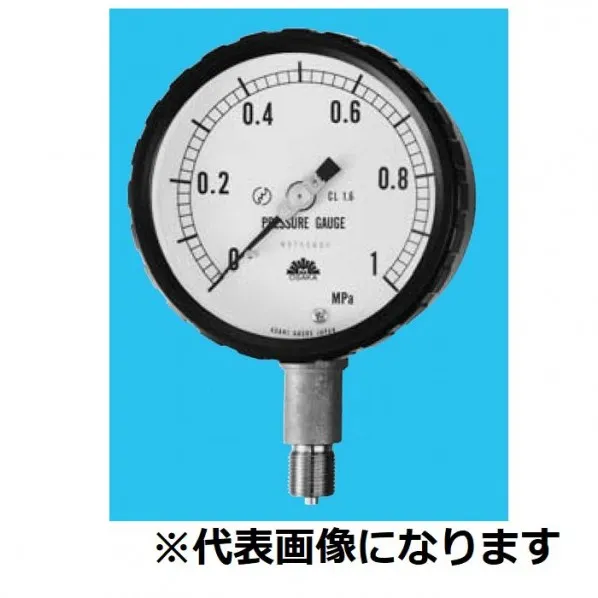 旭計器工業 密閉形連成計 D形 耐熱耐振形 315-D881X2/-0.1MPA-HV 1個