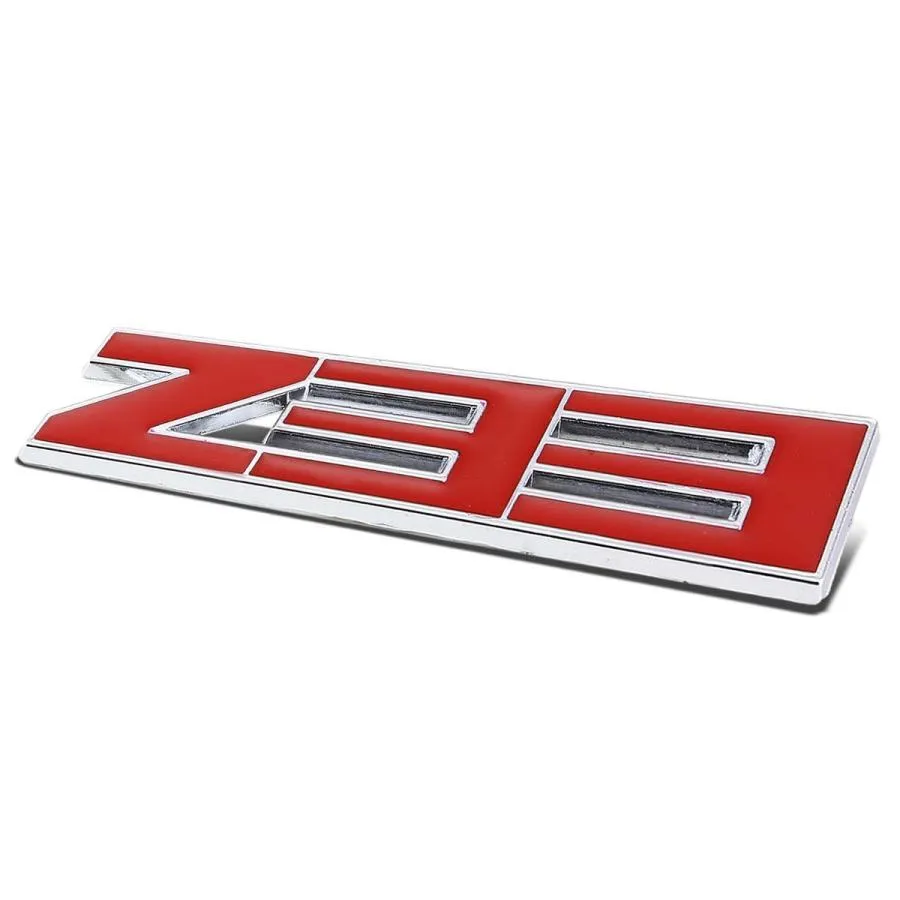 【並行輸入品】メタルエンブレム デカール ロゴ トリム バッジ Z33 (レッド) Metal Emblem Decal Logo Trim B