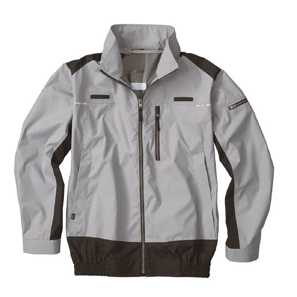 KU92110 空調服 R ポリエステル製 遮熱フルハーネス仕様 服のみ シルバー 4L