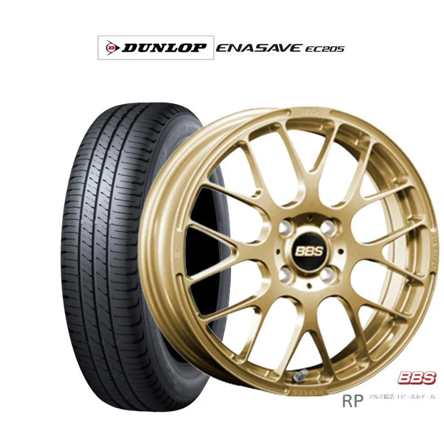 サマータイヤ ホイール4本セット BBS JAPAN RP ダンロップ ENASAVE エナセーブ EC205 175/60R16