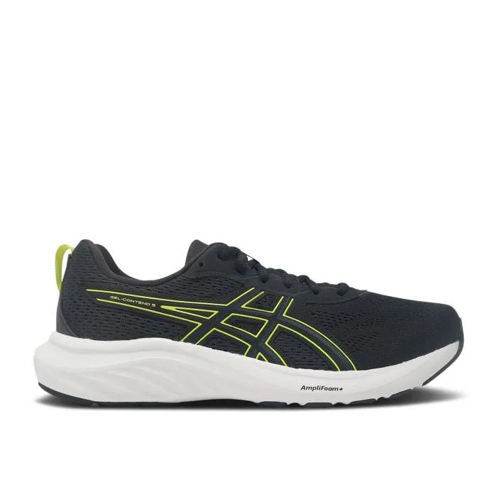 アシックス Asics 【 Gel Contend 9 Extra Wide Black Citron Men Black/Citron 】 メンズ 黒色 ブラック