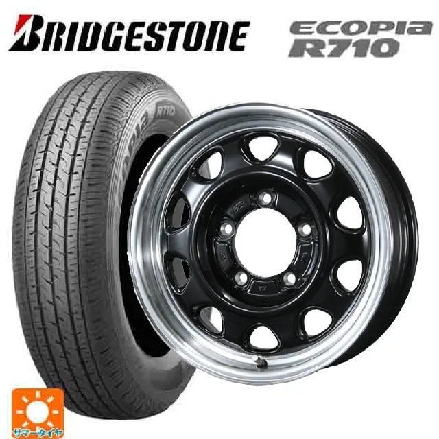 スズキ ジムニーノマド(JC74W)用 195/80R15 103/101N ブリヂストン エコピア R710 正規品 ランドフット SWZ
