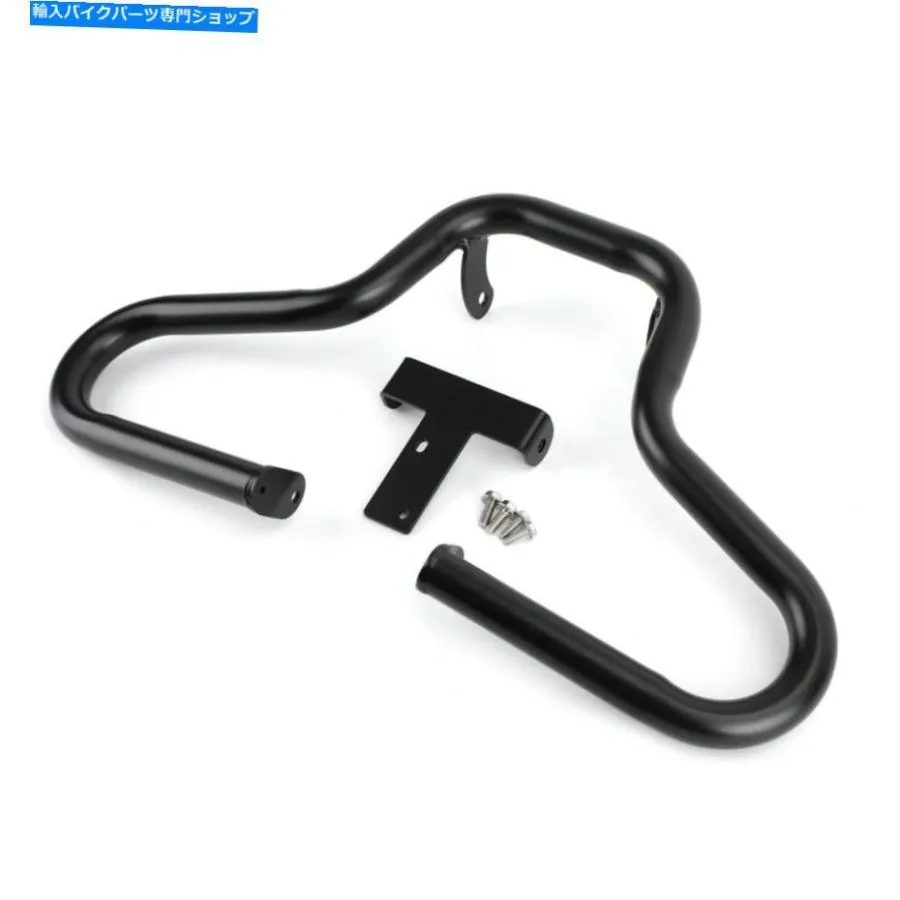 Engine Guard Benelli Imperiale 400 2019 2020 2020のためのブラッククラッシュバーエンジンガードバンパーフィット BLACK CRASH BAR ENGINE GUARD B