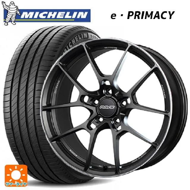 トヨタ ヴォクシー(90系)用 215/45R18 89W ミシュラン 正規品 Eプライマシー ボルクレーシング G025
