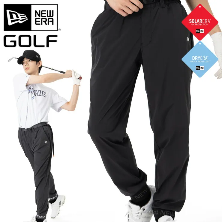 ニューエラ ゴルフ ウェア パンツ NEW ERA GOLF ボトムス 黒 メンズ レディース ブランド おしゃれ かっこいい 人気 オーバーサイズ 春 夏 秋 冬 ニューエラー 正規品 大きい 小さい サイズ ユニセックス 男女兼用 ストリート 夏用 冬用