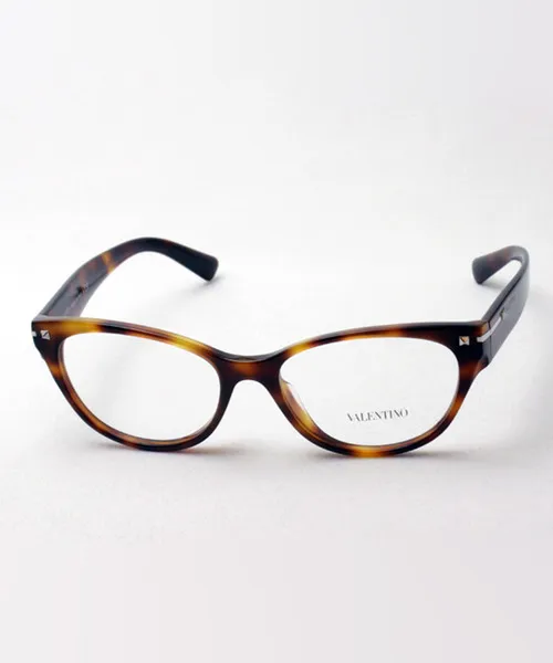 伊達メガネ メガネ 眼鏡 「VALENTINO/ヴァレンティノ」オーバル メガネ VA3020A 5011 レディース メンズ