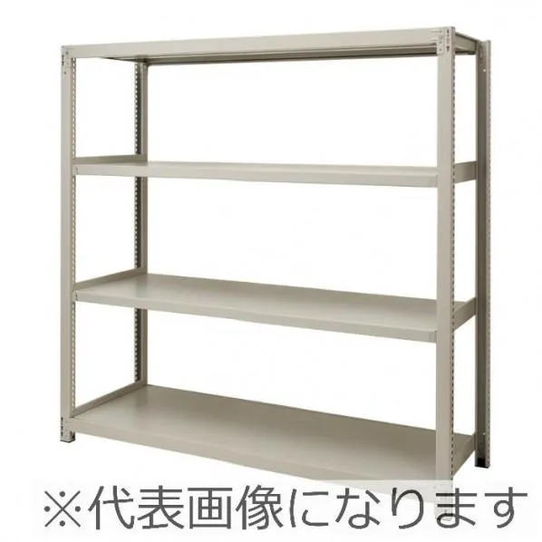 ※法人専用品※瀬戸内スチール 中量ラック 総耐荷重2000kg アイボリー 900X1500X450mm 3MS-3545-3IV 1セット