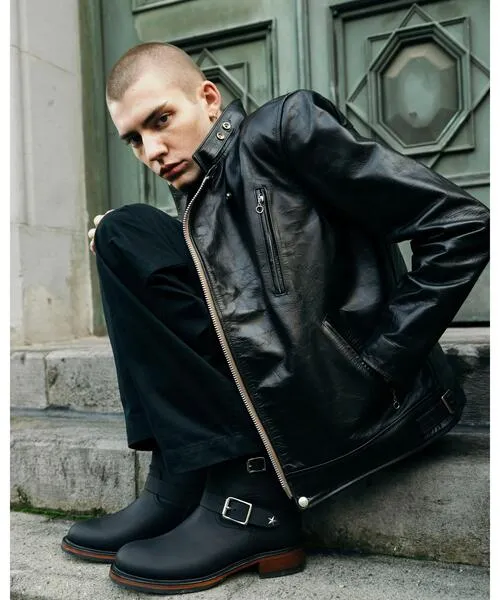 ブーツ Schott/ショット/SHORT ENGINEER BOOTS/ショート エンジニアブーツ メンズ レディース