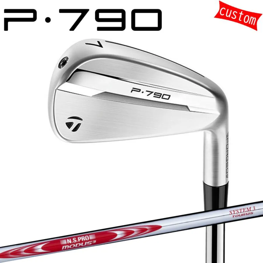 ゴルフクラブ カスタム  テーラーメイド P790 2025 単品アイアン 右用 N.SPRO MODUS3 SYSTEM3 TOUR125  特注 日本正規品 TaylorMade