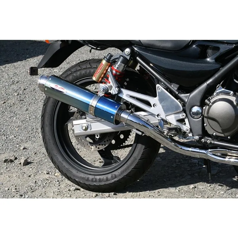 バイクパーツ マフラー アールピーエム 80D-RAPTOR ステン ブルーチタン BALIUS2 00- 6508Z