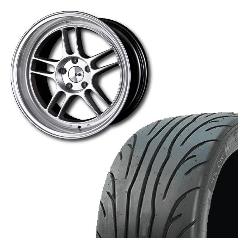 MAQs wheels TS05 HS 18x10.5J +12 114.3 5H NANKANG NS-2R TREAD120 255/35R18.Z 94Y XL