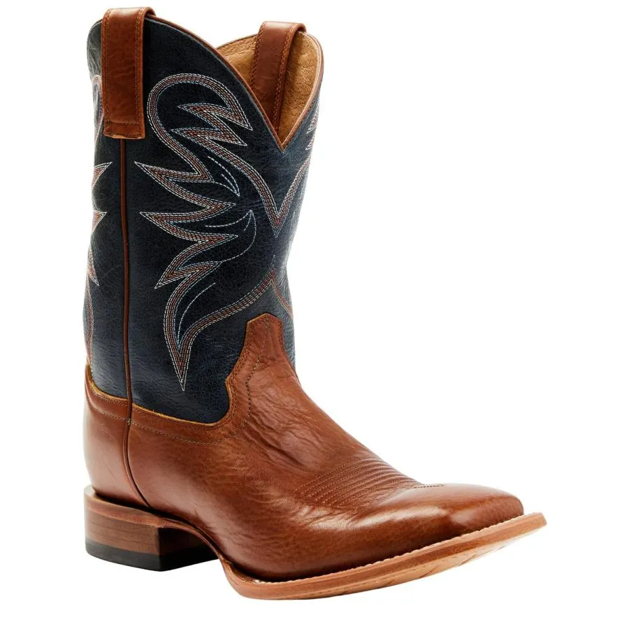 【並行輸入品】Cody James Men's Mcbride Cowboy Boot Broad Square Toe Brown