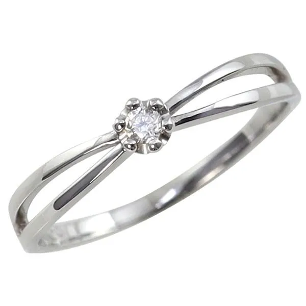 指輪 レディース ピンキーリング 一粒 ダイヤモンドリング プラチナ クロス Pt900 diamond ピンキーリング  送料無料 注文製作 プレゼント ギフト 受注 爆買