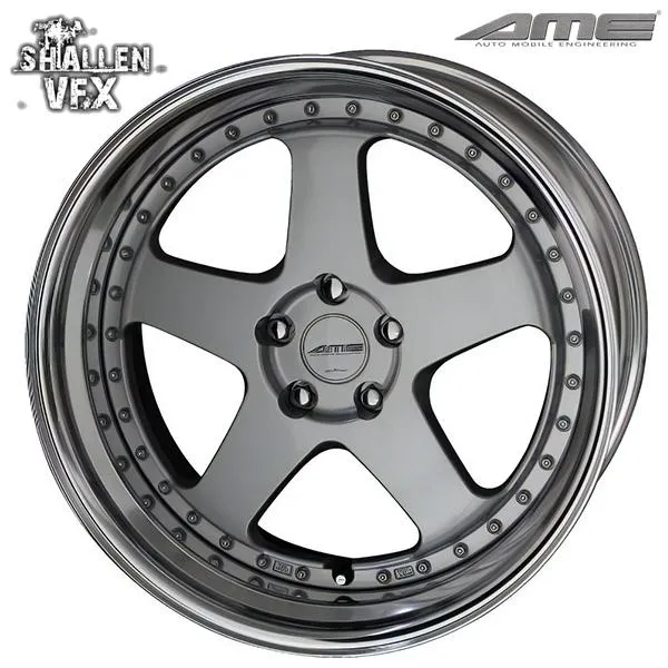 サマータイヤ ホイールセット 245/45R20インチ 5H114.3 AME シャレン VFX シルバー ファルケン FK520