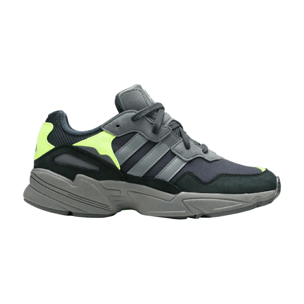 アディダス カーボン 灰色 グレー 黄色 イエロー CARBON スニーカー メンズ ADIDAS YUNG-96 / CARBON GREY SOLAR YELLOW