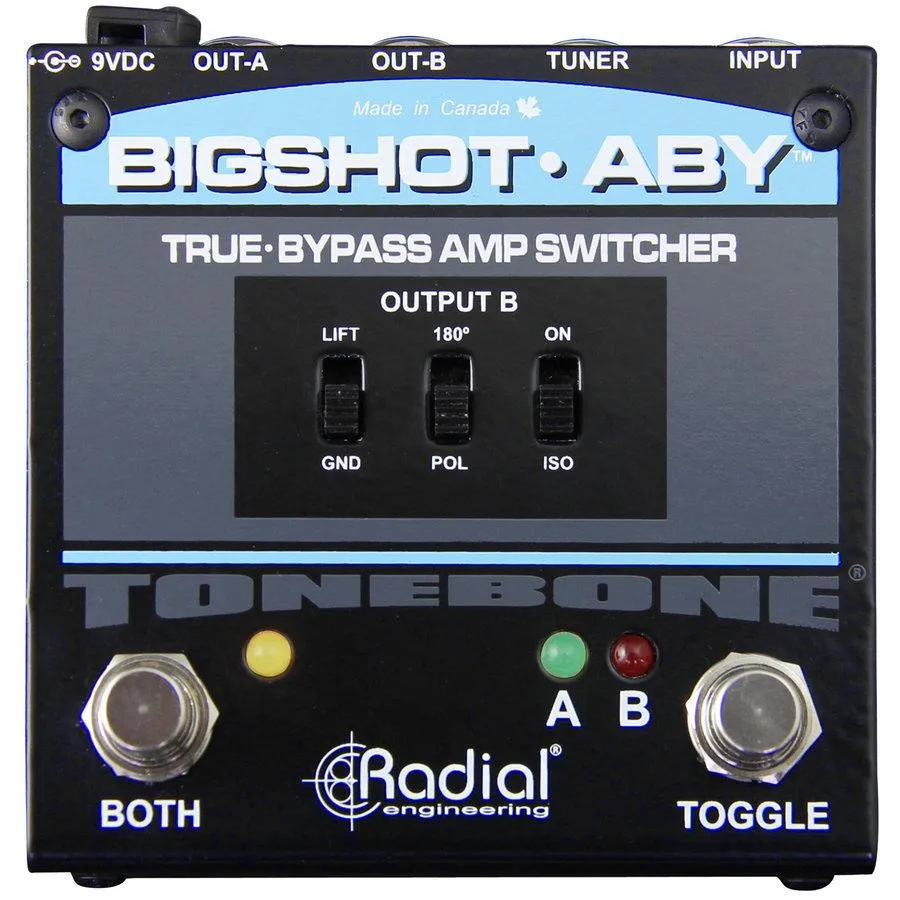 Radial ラディアル BigShot ABY True Bypass Switcher スイッチャー｜直輸入品