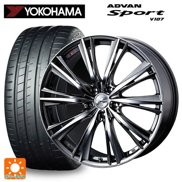 ホンダ ステップワゴン(RP6~8)用 225/40R18 92Y XL ヨコハマ アドバンスポーツ V107 正規品 レオニス WX