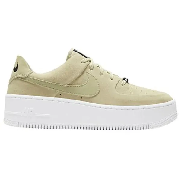 Nike ナイキ レディース スニーカー Nike Air Force 1 Sage Low Olive Aura (Women's) 【サイズ US_W_10 】