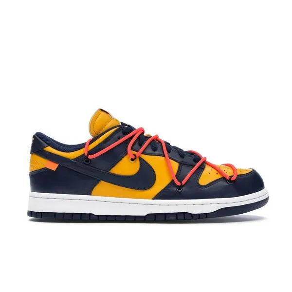 Nike ナイキ メンズ ダンク スニーカー Nike Dunk Low Off-White University Gold 【US_8.5(26.5cm) 】