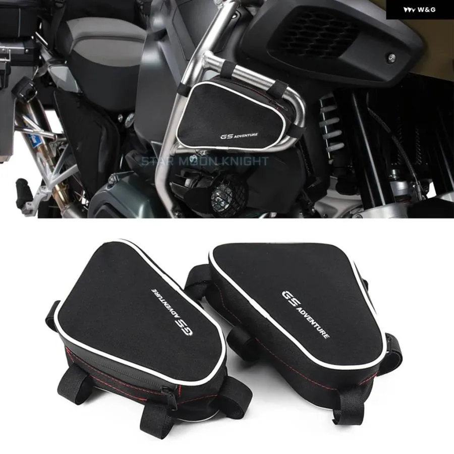 並行輸入品BMW GS 1200 R1200GS LC ADVENTURE 2013 - 2023 バイク アクセサリー フレーム クラッシュ バー バッグ 収納 ツーリング ツール 防水 バッグ