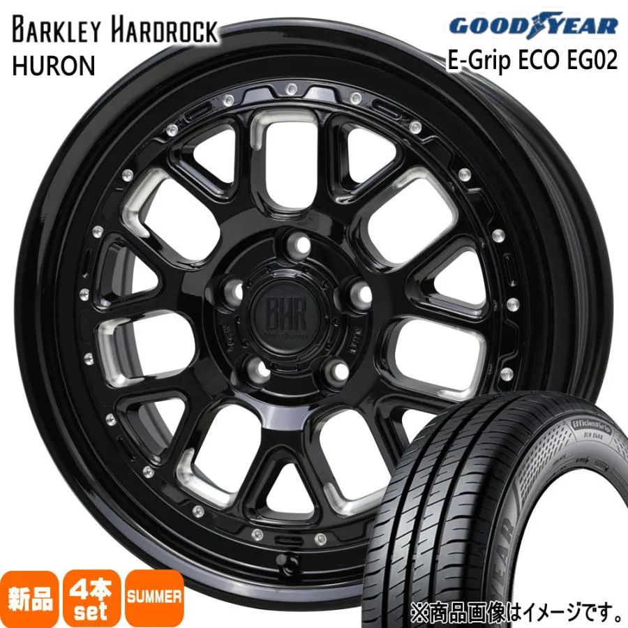 205/65R16 95H グッドイヤー EfficientGrip ECO EG02 夏用 サマータイヤ BARKLEY HARDLOCK HURON ヤリスクロス/RP6-8ステップワゴン