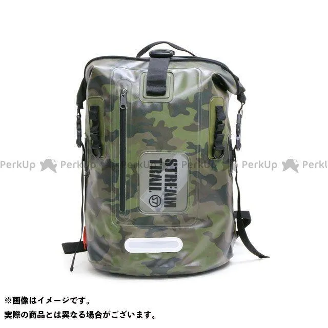 STREAM TRAIL アウトドア用バッグパック＆キャリー Dry Tank-25L Camo（グリーン） ストリームトレイル