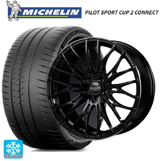 送料無料 サマータイヤホイールセット 235/35R19 91Y XL ミシュラン 正規品 パイロットスポーツカップ2コネクト レイズ ホムラ2X10